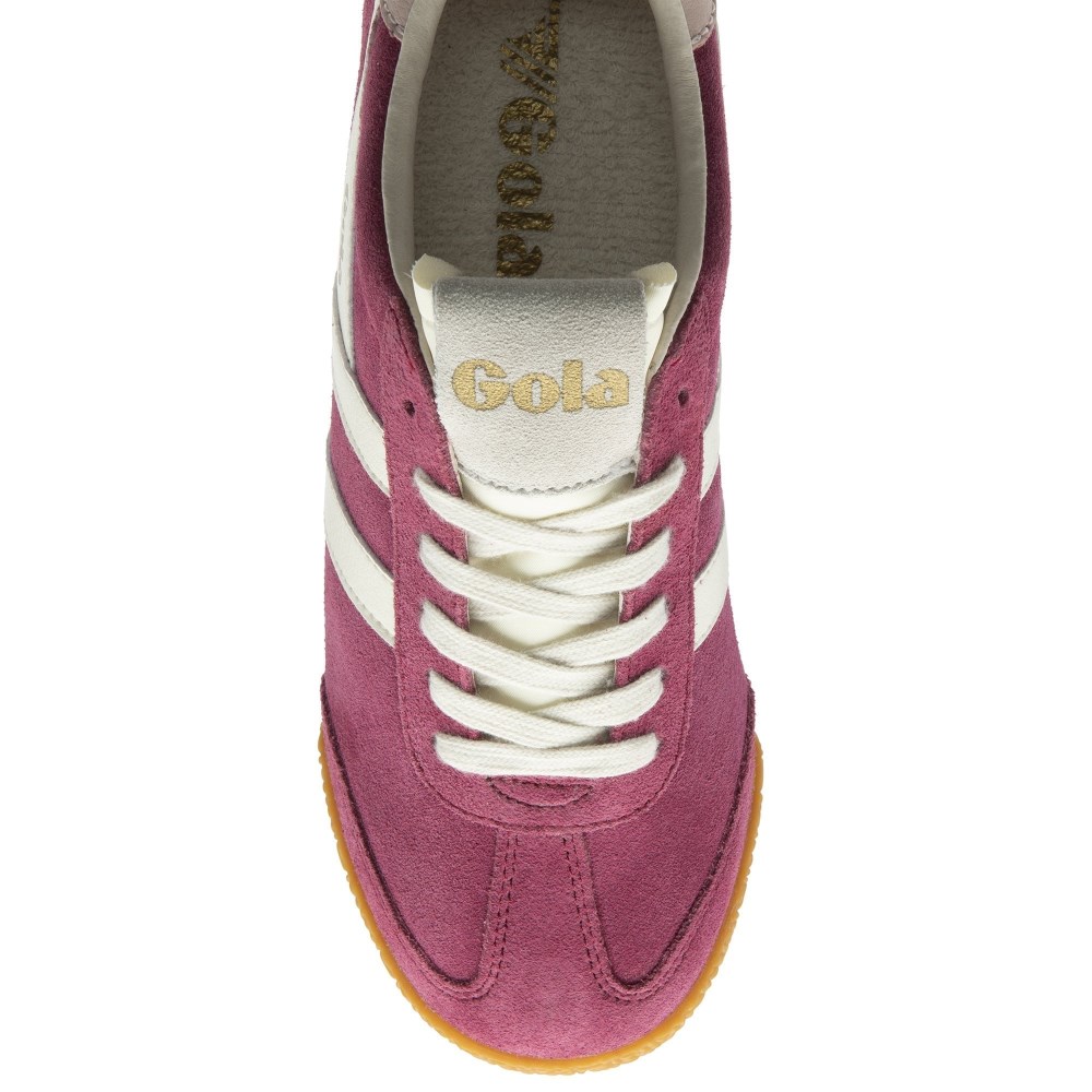 Gola Classics Women's Elan Sneakers - Cerise/Off White/Chalk Pink
