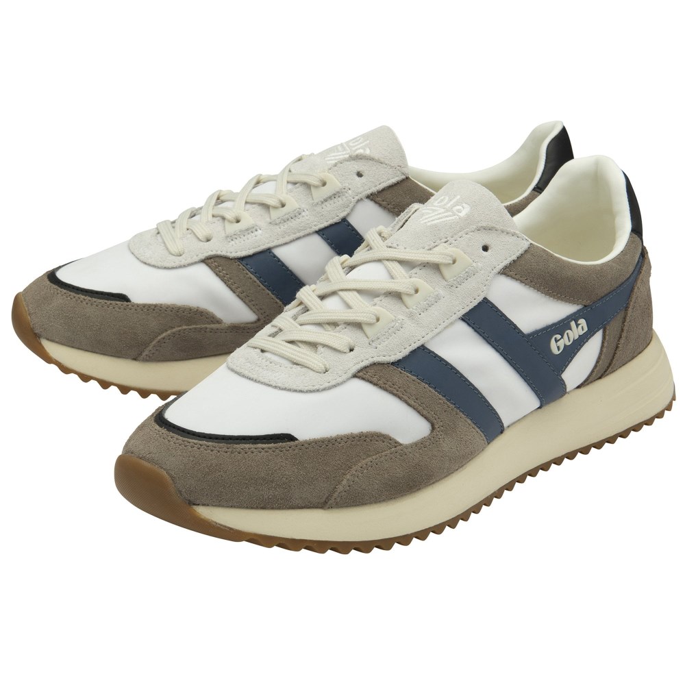Gola Classics Men's Chicago Sneakers - Off White/Rhino/Moonlight