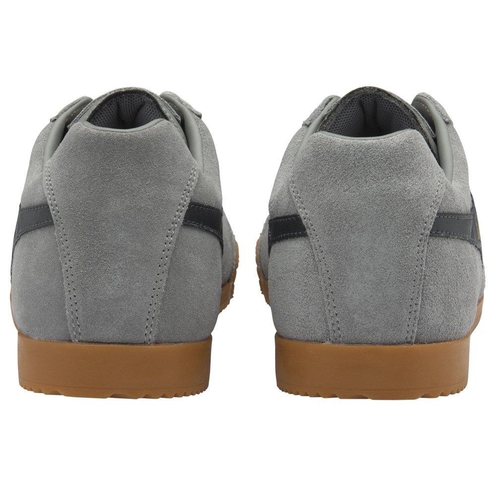 Gola Classics Men's Harrier Suede Sneakers - Cement/Storm