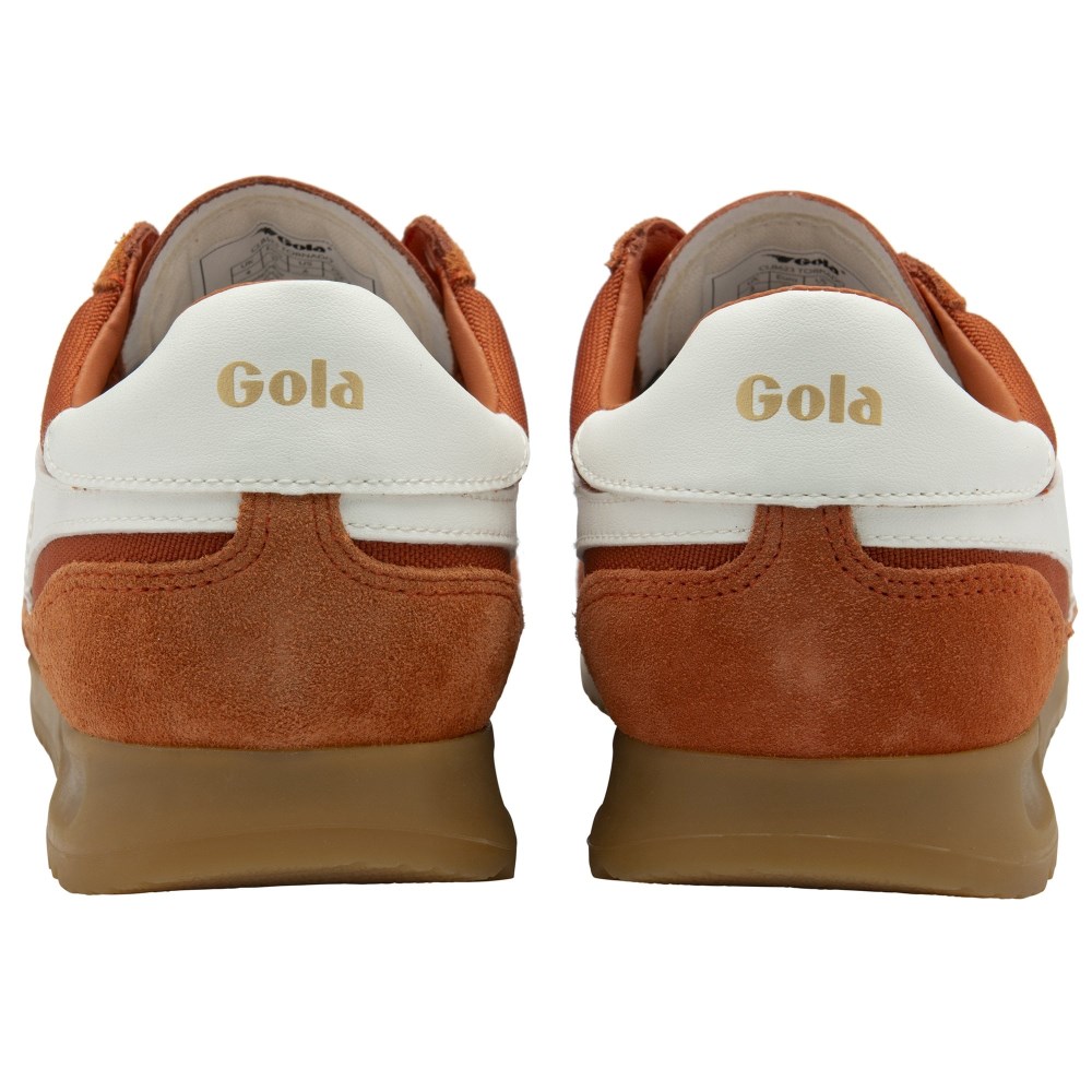 Gola Classics Women's Tornado Sneakers - Moody Orange/Off White