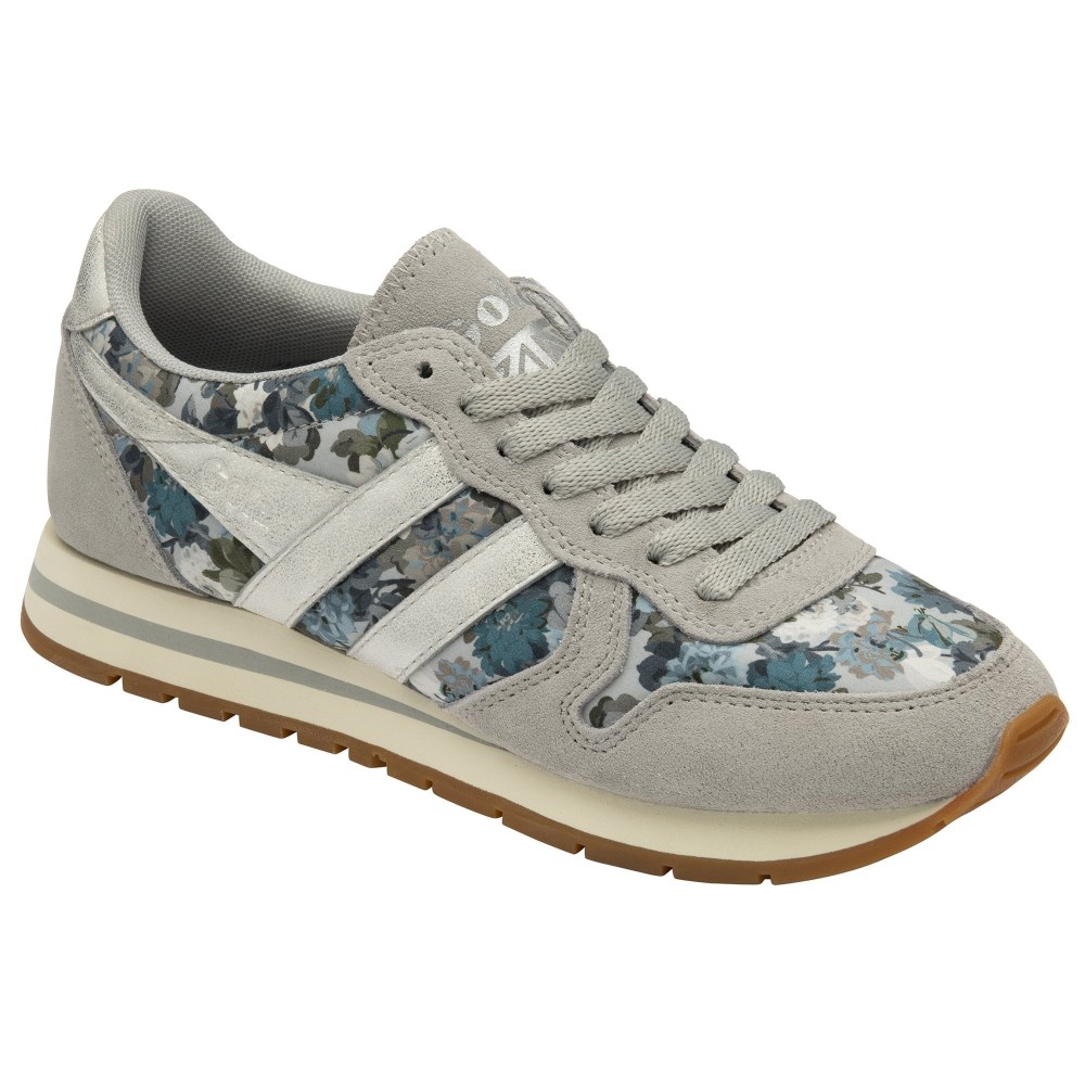 Gola Classics Women's Daytona LBTY CG Sneakers - Light Grey/Silver/Multi