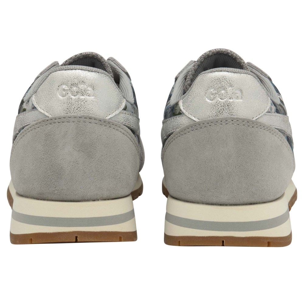 Gola Classics Women's Daytona LBTY CG Sneakers - Light Grey/Silver/Multi