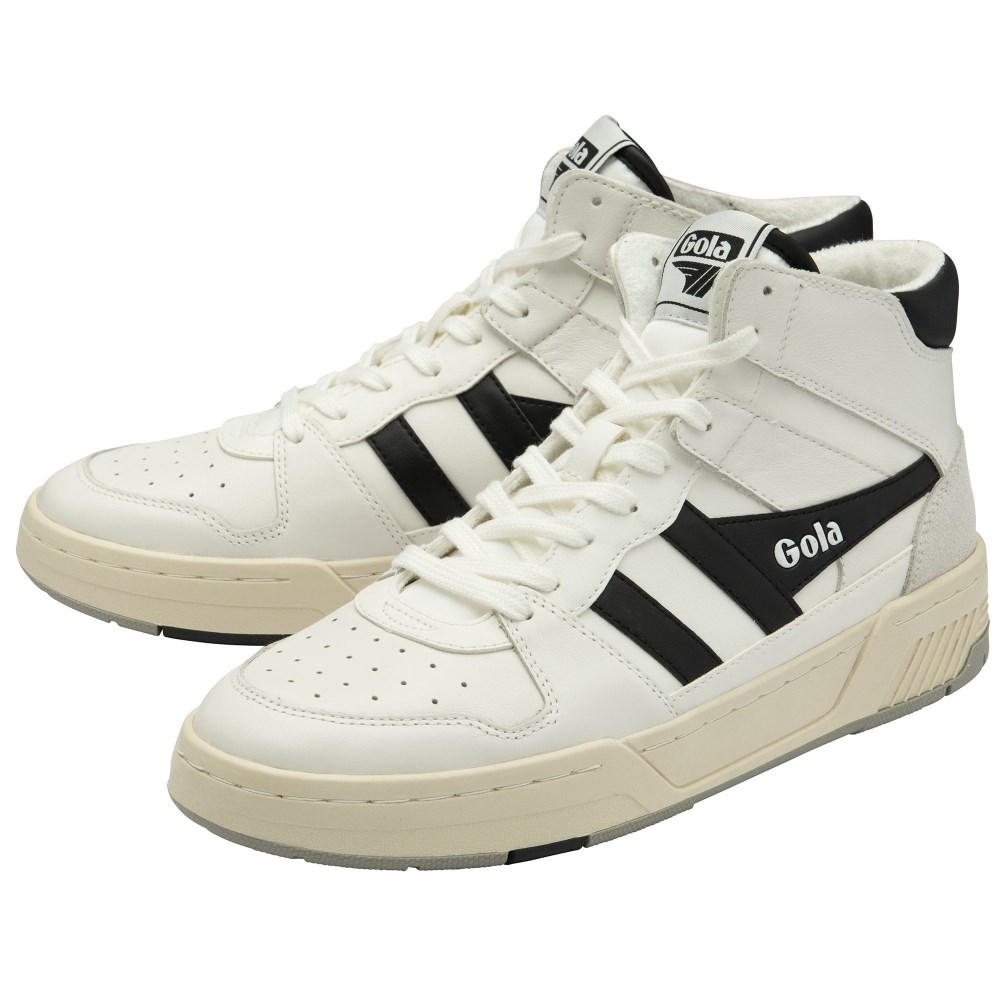 Gola Classics Men's Allcourt High Sneakers - White/Black