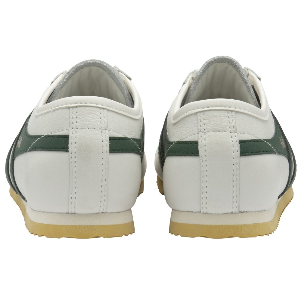 Gola Classics Women's Race Leather Sneakers - White/Evergreen