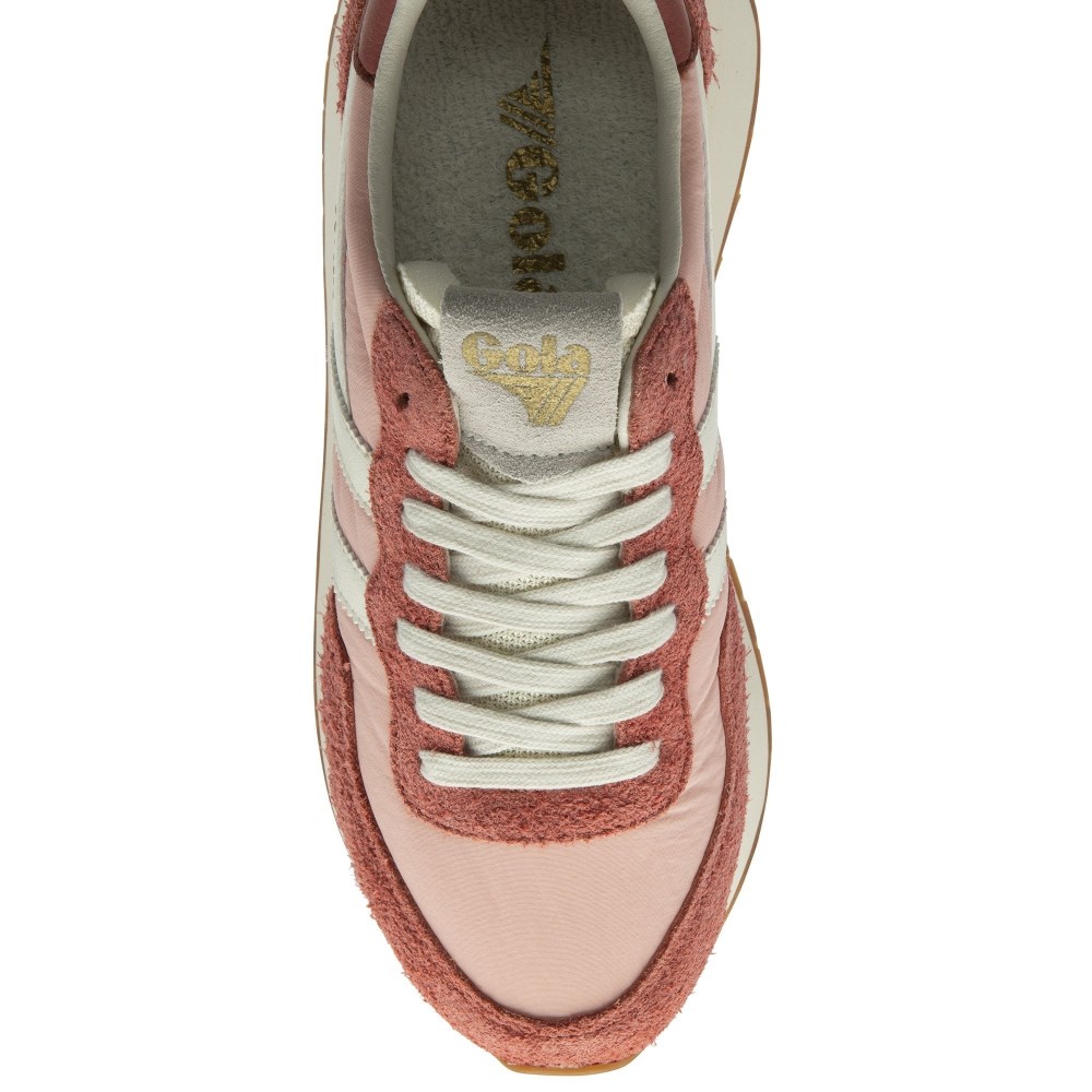Gola Classics Women's Arizona Sneakers - Pale Pink/Clay/Off White