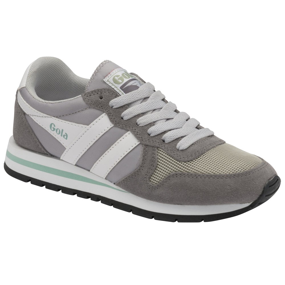 Gola Classics Women's Daytona Sneakers - Light Grey/Ash/White