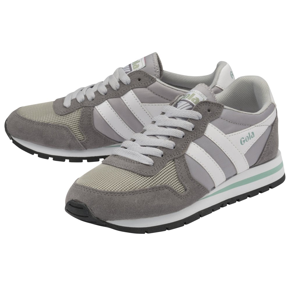 Gola Classics Women's Daytona Sneakers - Light Grey/Ash/White