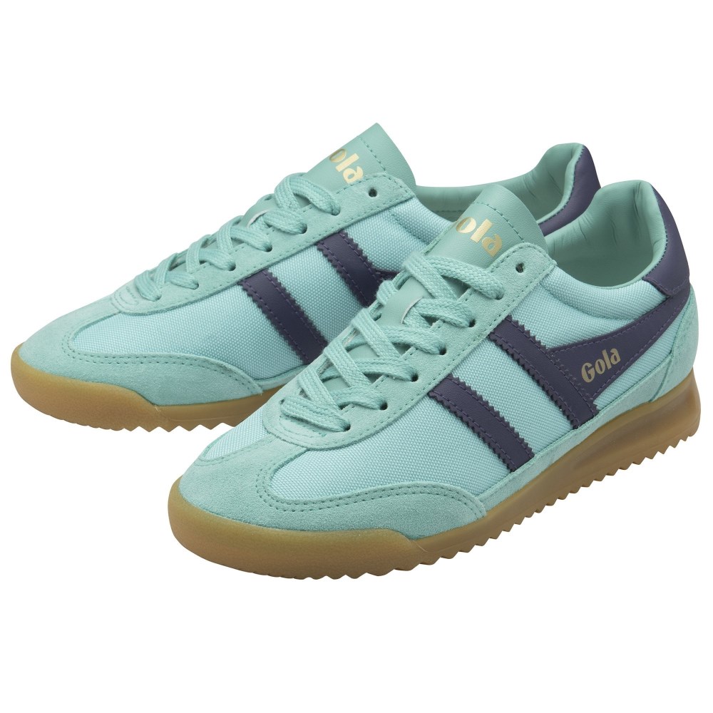 Gola Classics Women's Tornado Sneakers - Sea Mist/Plum