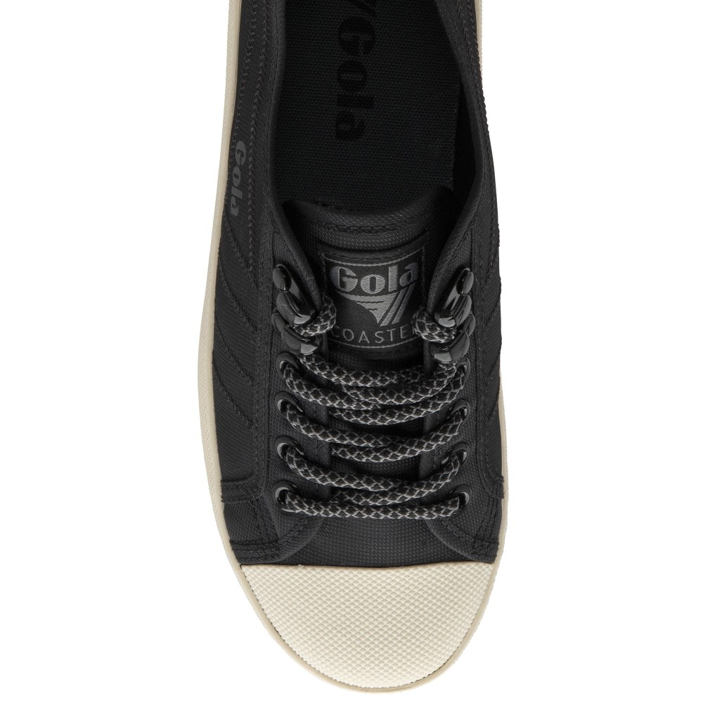 Gola Classics Women's Coaster Peak Hiker Sneakers - Black/Off White