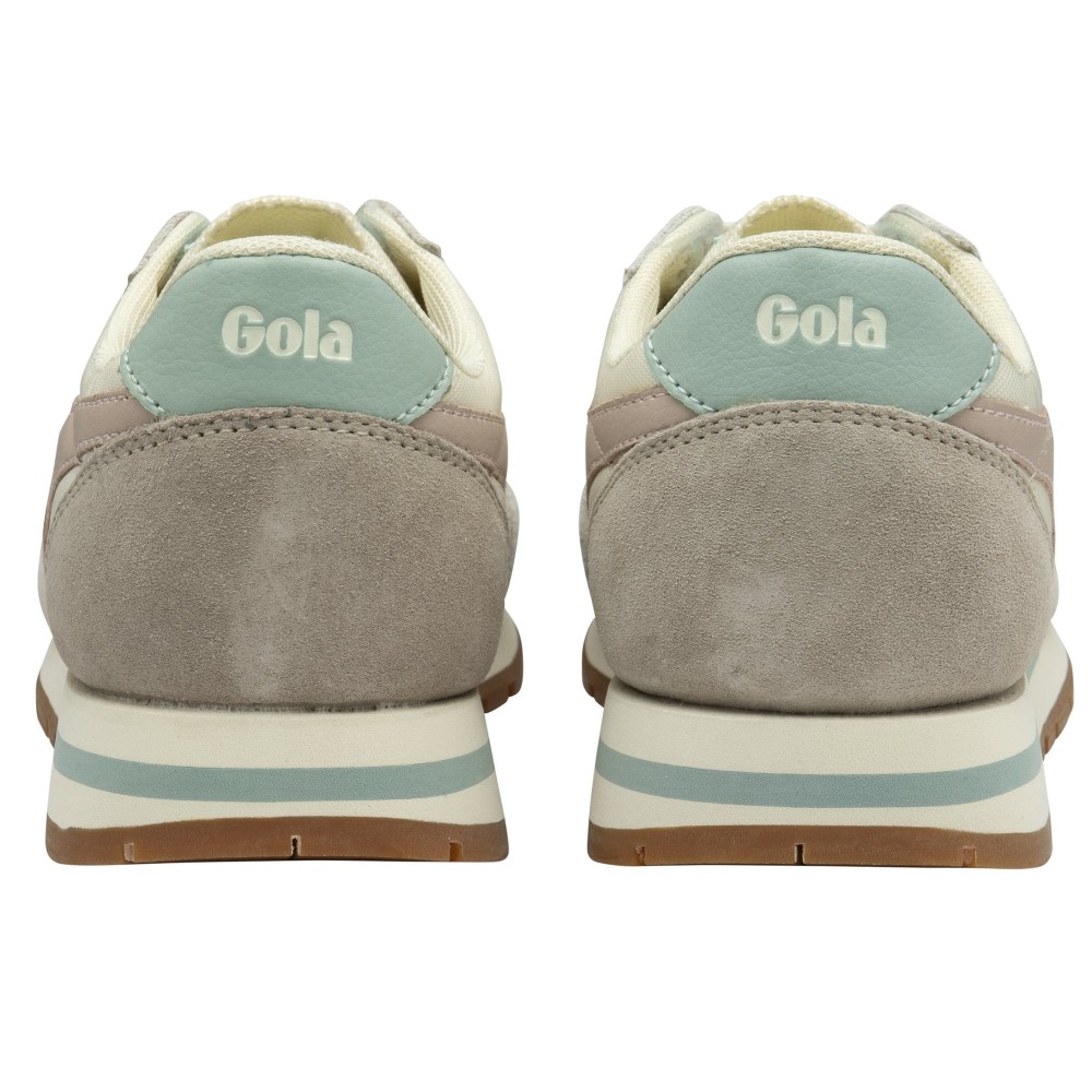 Gola Classics Women's Daytona Sneakers - Off White/Rose/Surf