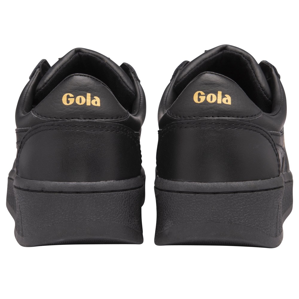 Gola Classics Women's Grandslam Leather Sneakers - Black