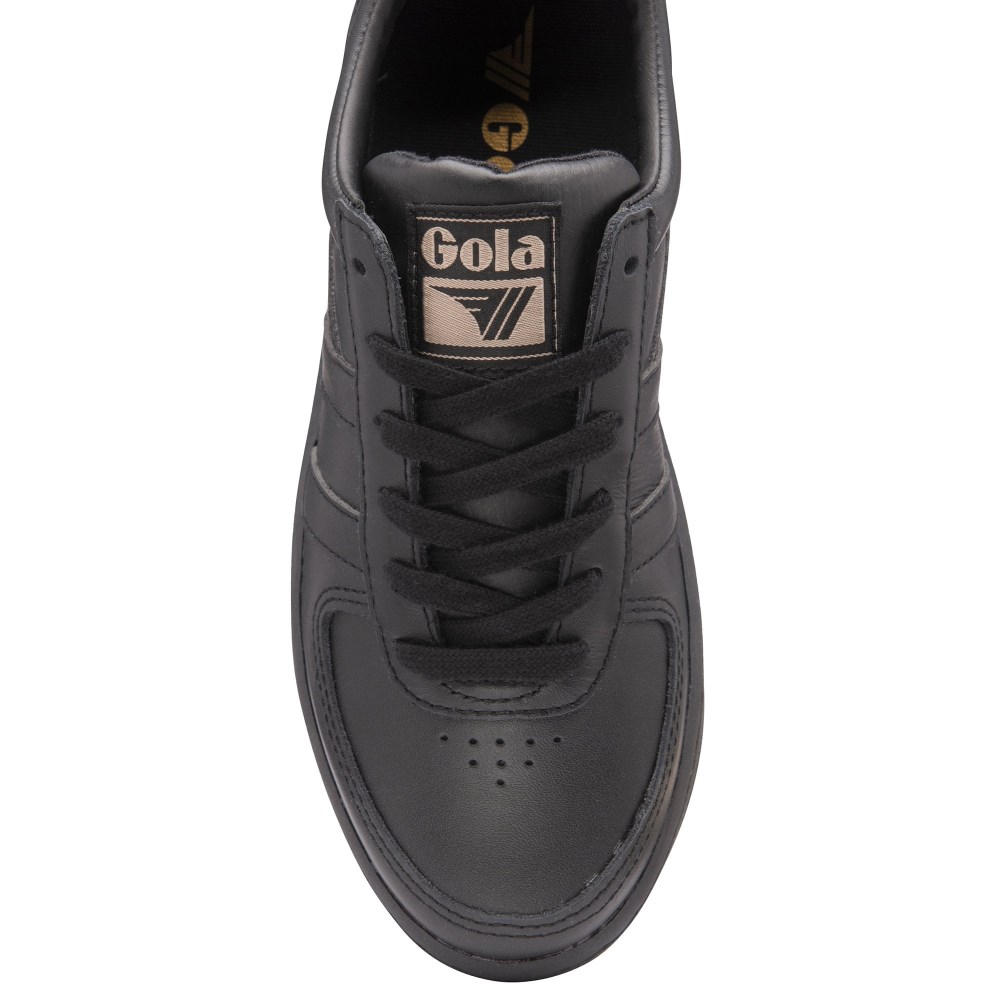 Gola Classics Women's Grandslam Leather Sneakers - Black