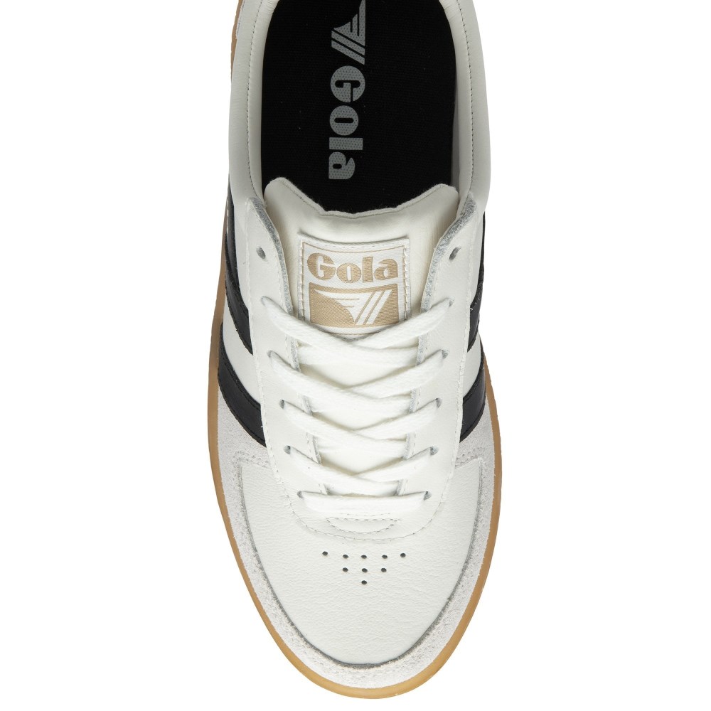 Gola Classics Women's Grandslam Elite Sneakers - White/Black/Chalk Pink/Gum