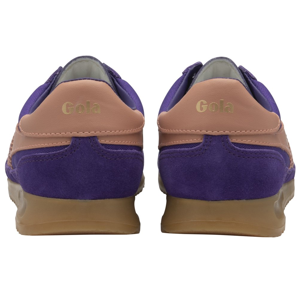 Gola Classics Women's Tornado Sneakers - Royal Purple/Terracotta