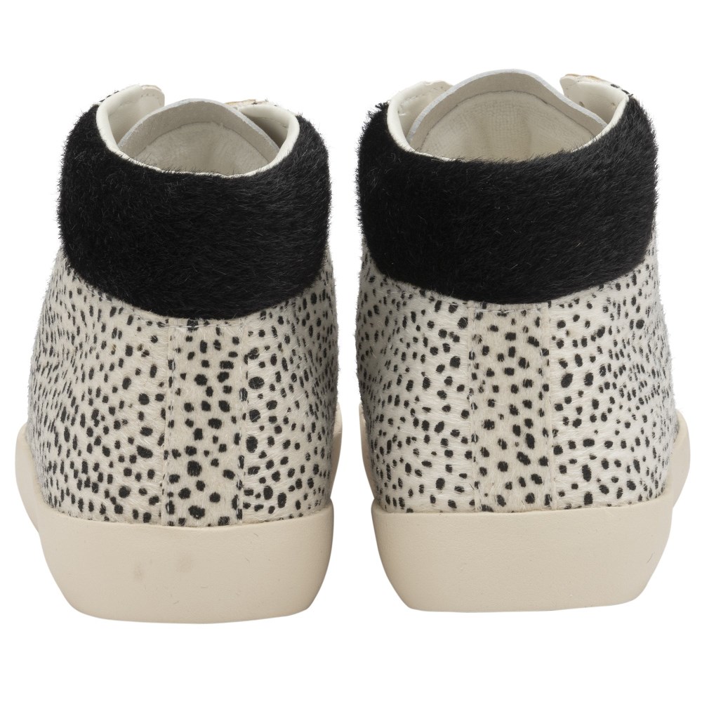 Gola Classics Women's Nova High Oasis Sneakers - Off White/Cheetah