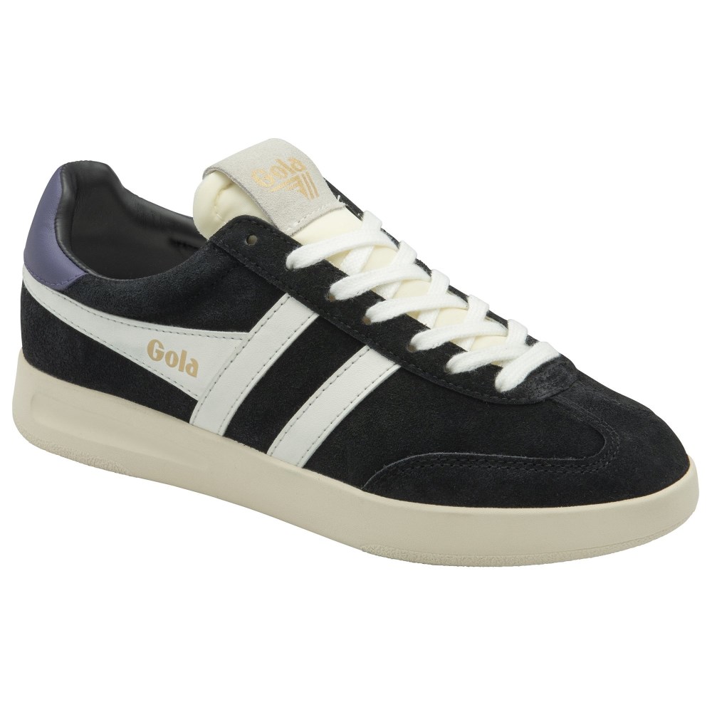 Gola Classics Women's Cyclone Sneakers - Black/Off White/Plum
