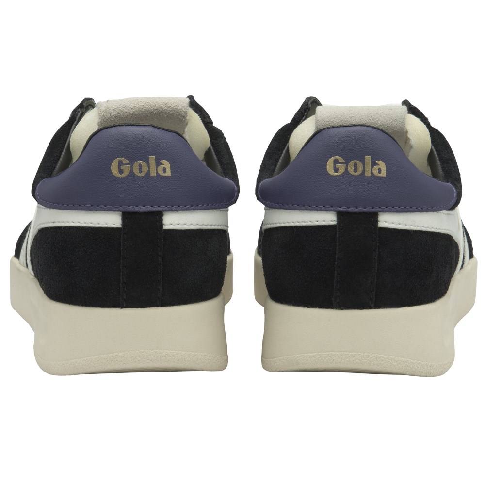 Gola Classics Women's Cyclone Sneakers - Black/Off White/Plum