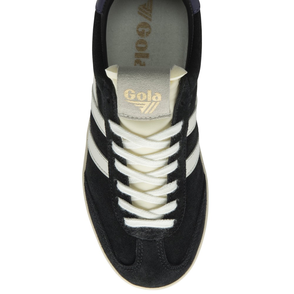 Gola Classics Women's Cyclone Sneakers - Black/Off White/Plum