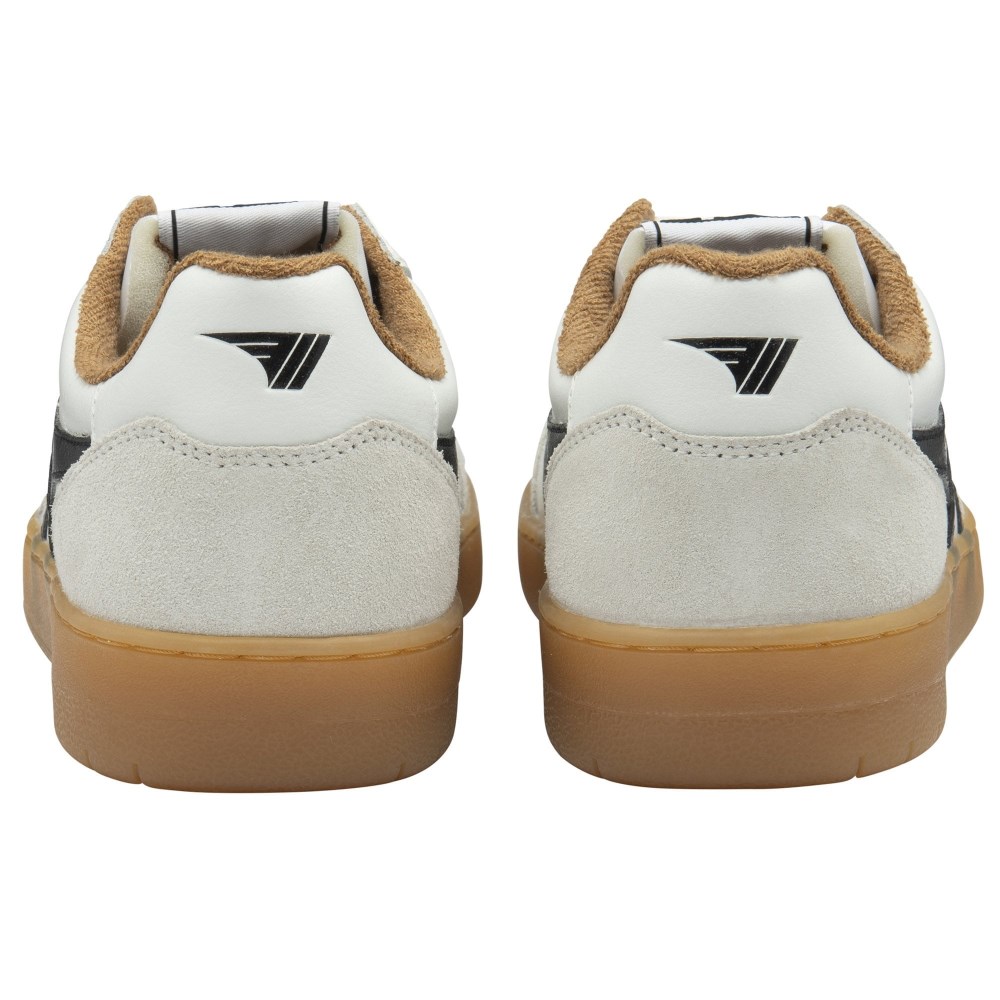 Gola Classics Men's Eagle '86 Sneakers - White/Black/Tobacco/Gum