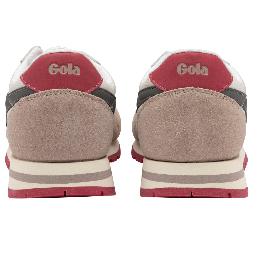 Gola Classics Women's Daytona Sneakers - White/Blossom/Ash