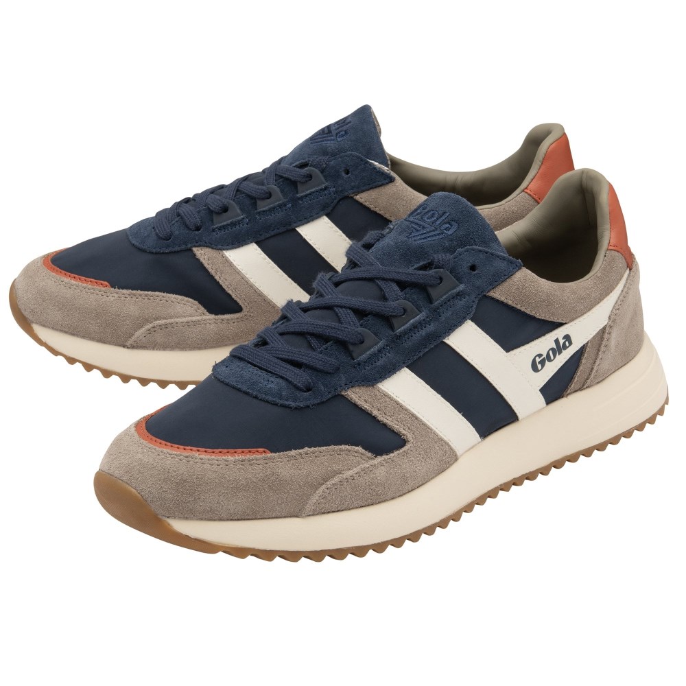 Gola Classics Men's Chicago Sneakers - Navy/Rhino/Off White