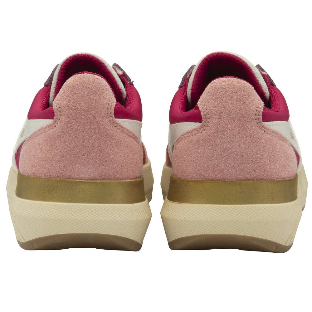 Gola Classics Women's Raven Sneakers - Orange Spice/Raspberry/Coral Pink