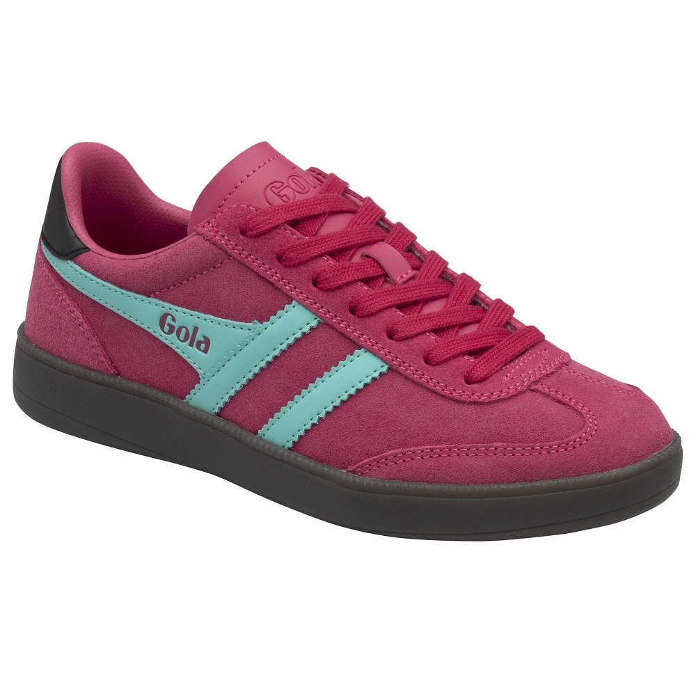 Gola Classics Women's Viper Sneakers - Fuchsia/Sea Mist/Black/Dark Gum