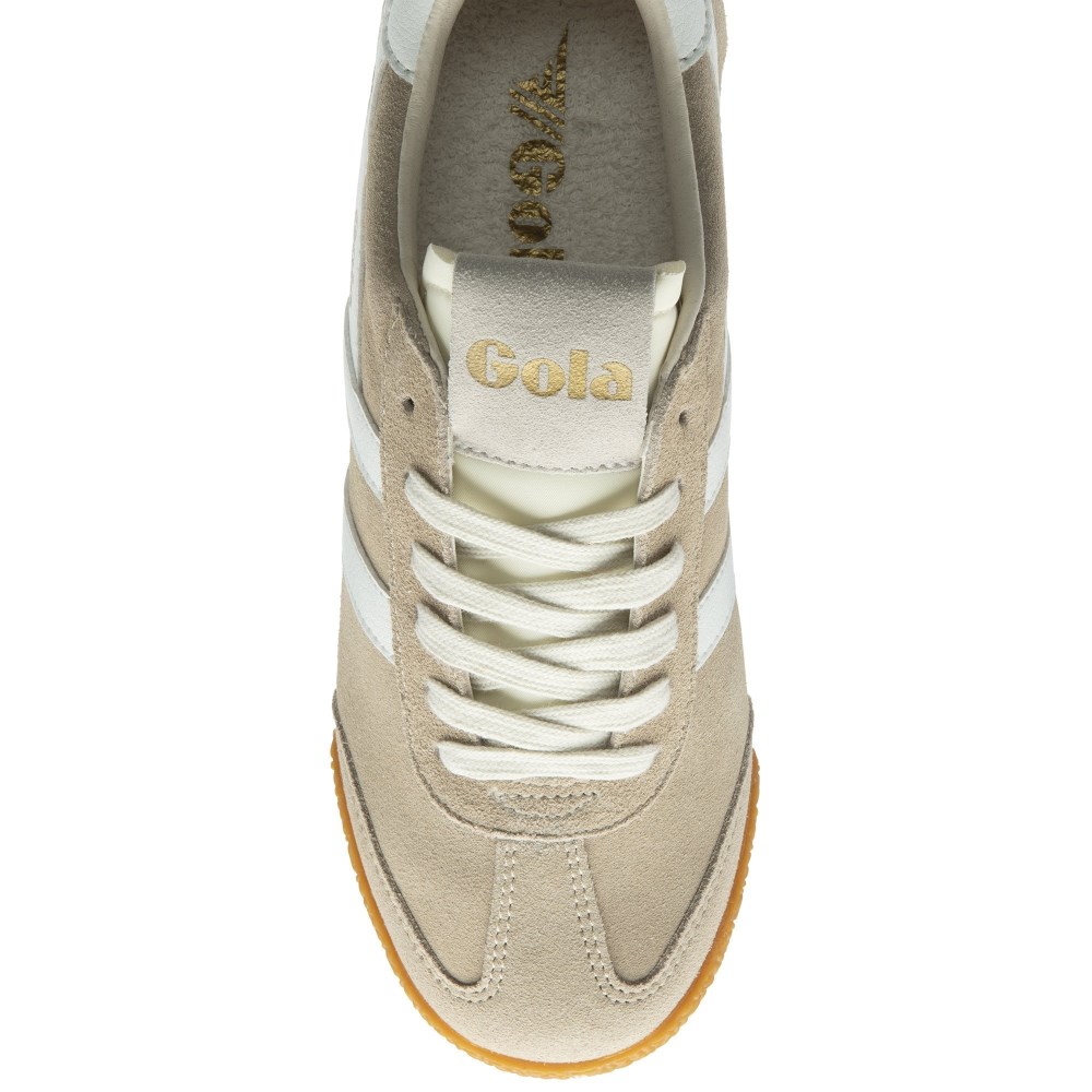 Gola Classics Women's Elan Sneakers - Bone/White