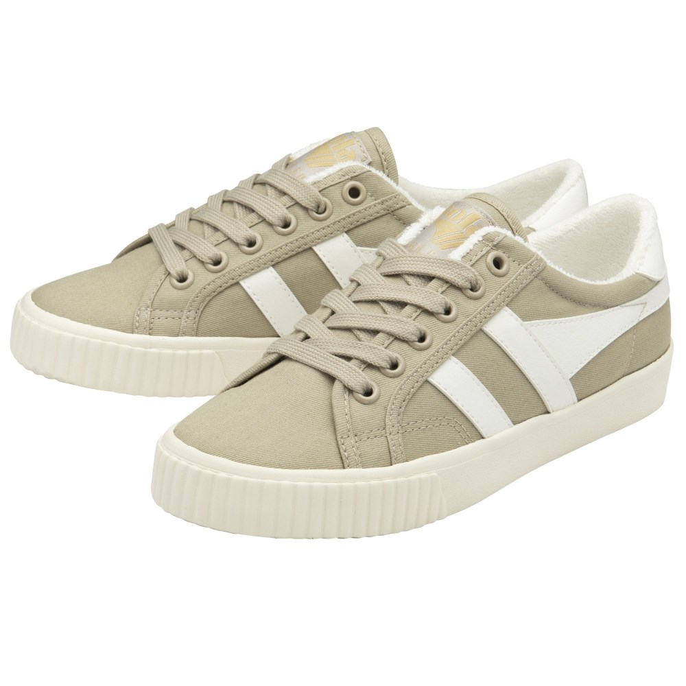 Vegan Gola Classics Women's Tennis Mark Cox Sneakers - Bone/Off White