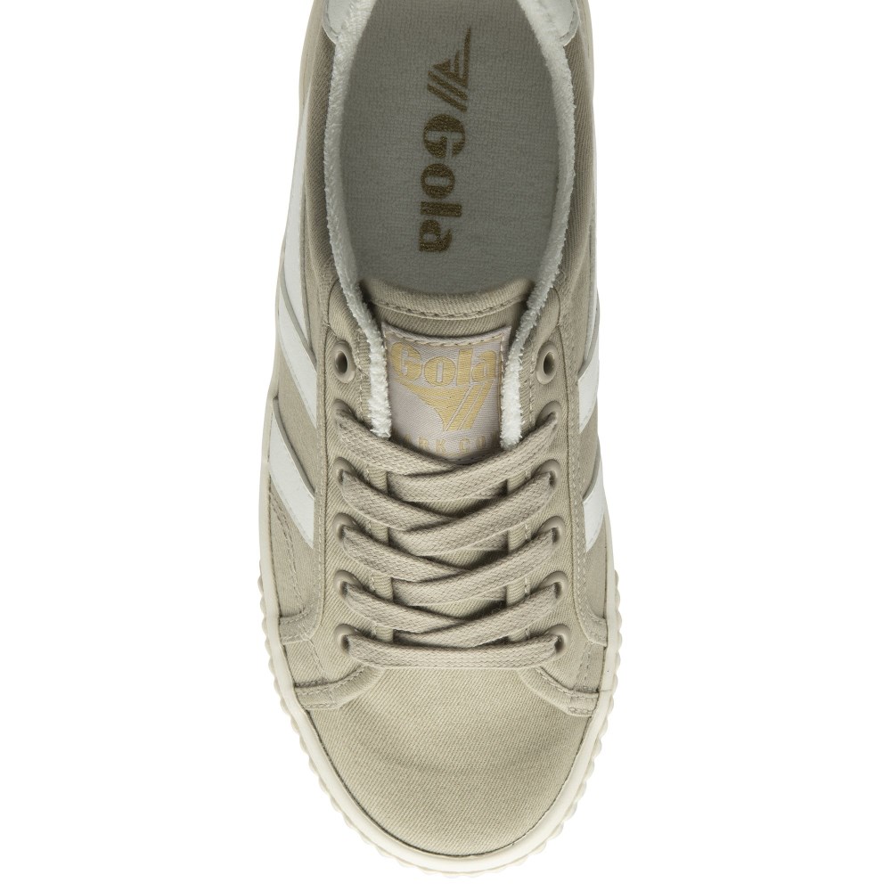 Vegan Gola Classics Women's Tennis Mark Cox Sneakers - Bone/Off White