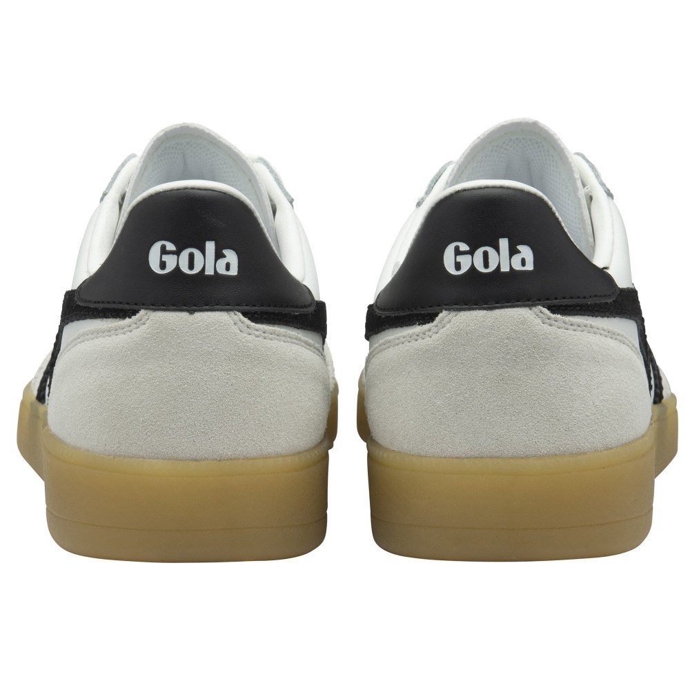 Gola Classics Men's Viper Leather Sneakers - White/Black/Gum