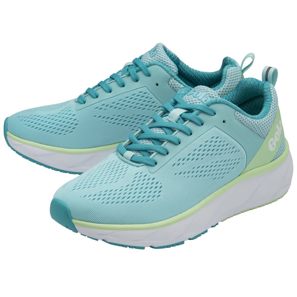 Gola Performance Women's Ultra Speed Sneakers - Light Aqua/Patina Green/Teal