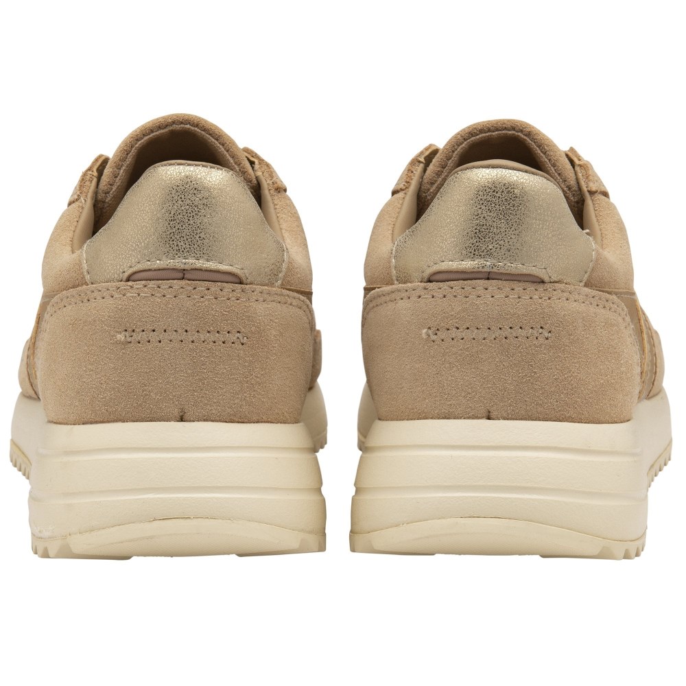 Gola Classics Women's Chicago Glimmer Sneakers - Oat/Oat/Gold