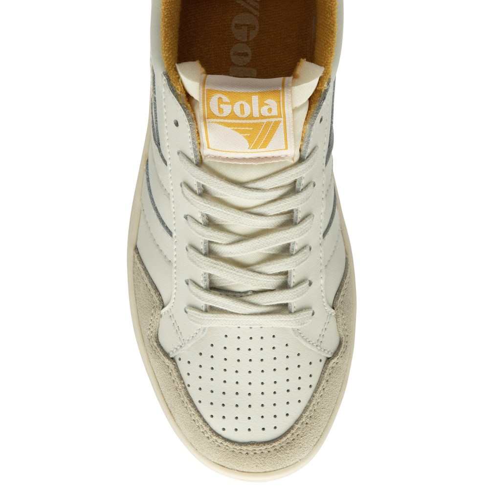 Gola Classics Women's Eagle Sneakers - Off White/Sun