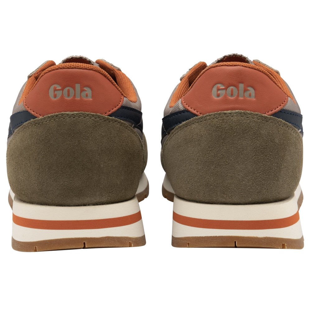 Gola Classics Men's Daytona Sneakers - Rhino/Khaki/Navy