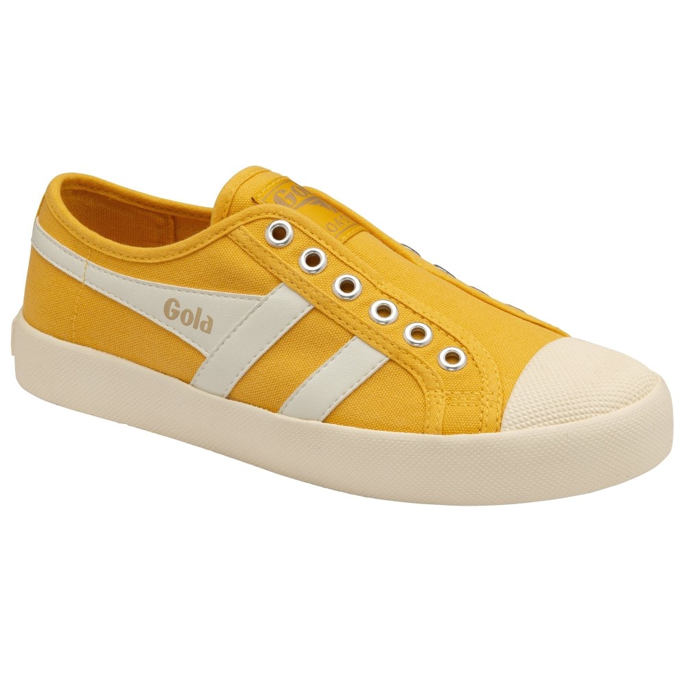 Vegan Gola Classics Women's Coaster Slip - Sun/Off White