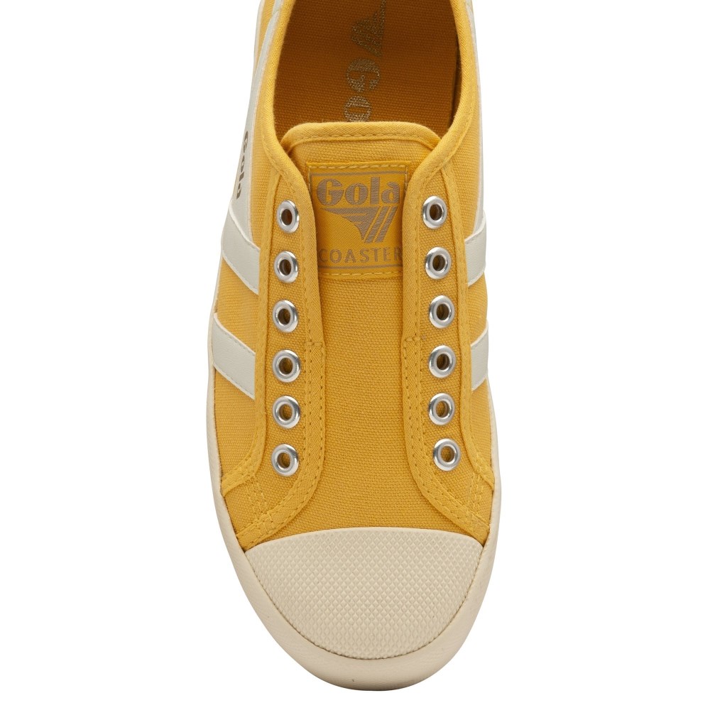 Vegan Gola Classics Women's Coaster Slip - Sun/Off White