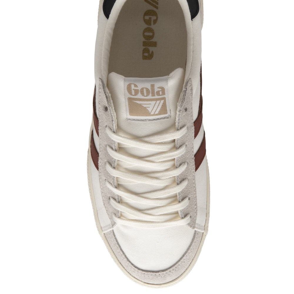 Gola Classics Men's Breakpoint Sneakers - Off White/Rust/Black