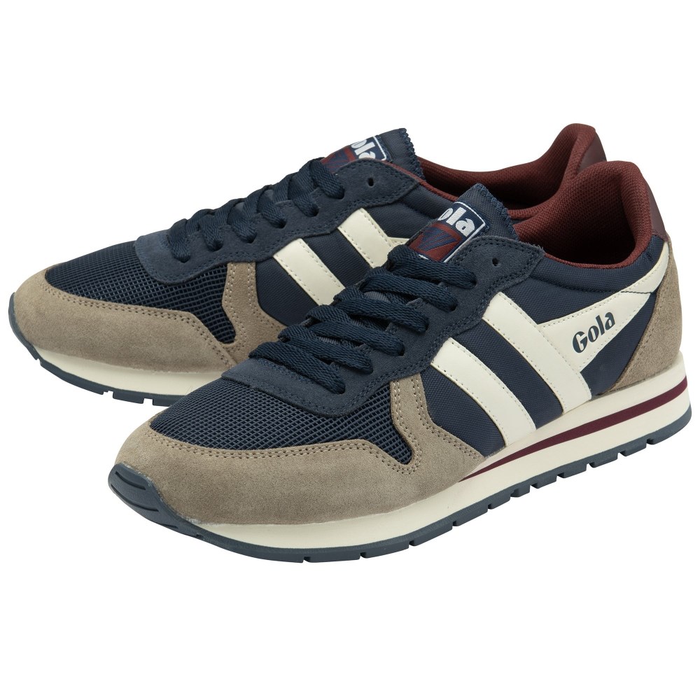 Gola Classics Men's Daytona Sneakers - Navy/Rhino/Off White