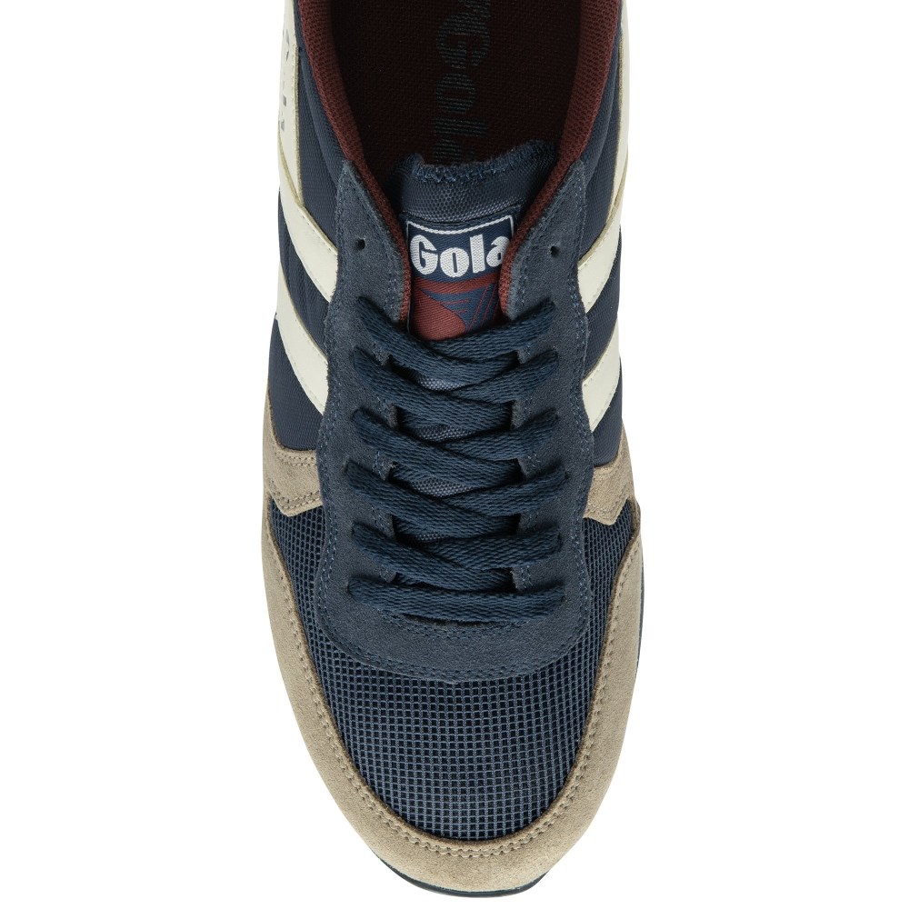 Gola Classics Men's Daytona Sneakers - Navy/Rhino/Off White