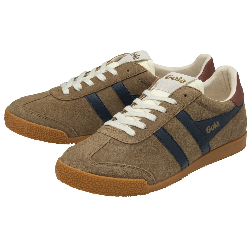 Gola Classics Men's Elan Sneakers - Tobacco/Navy/Rust