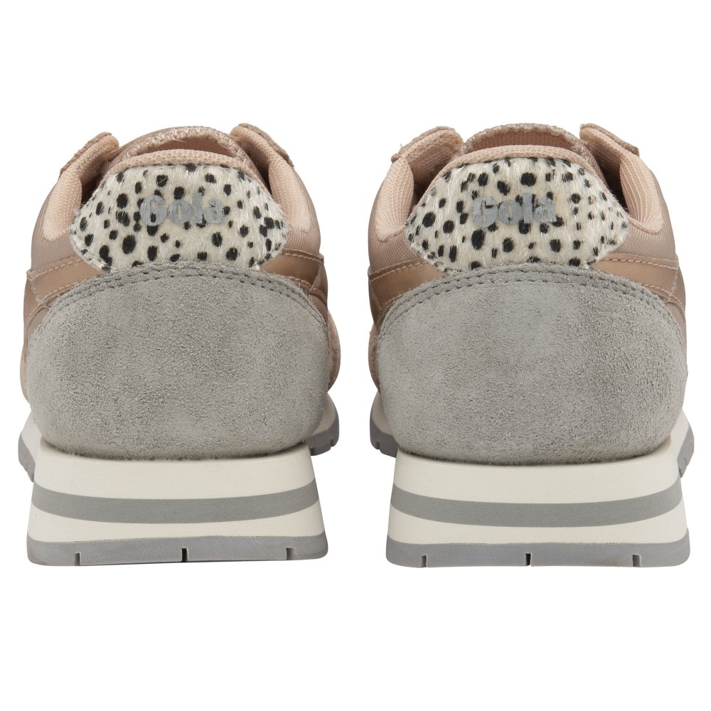 Gola Classics Women's Daytona Jungle Sneakers - Blush Pink/Cheetah