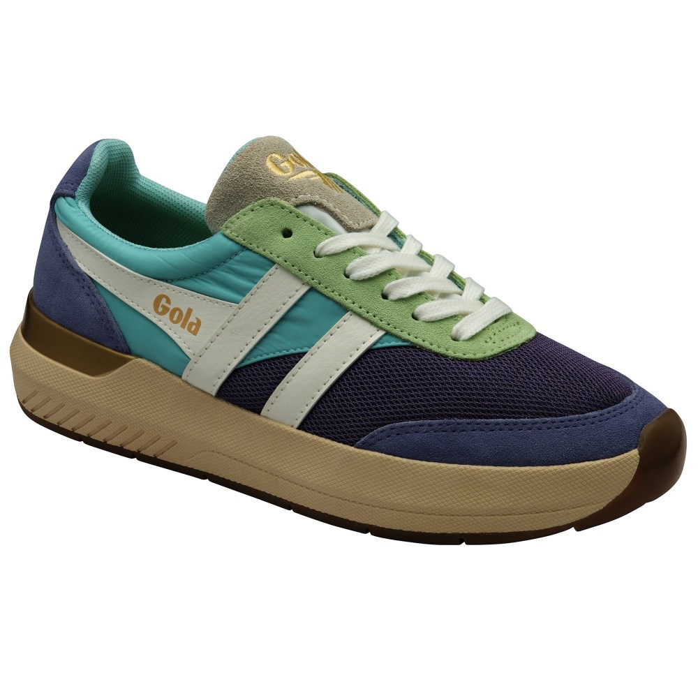 Gola Classics Women's Raven Sneakers - Plum/Sea Mist/Lavender