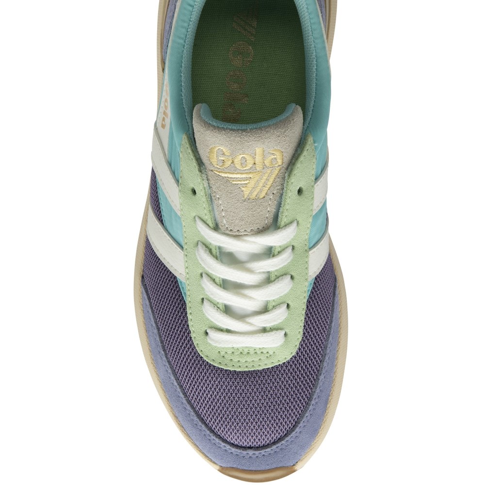 Gola Classics Women's Raven Sneakers - Plum/Sea Mist/Lavender