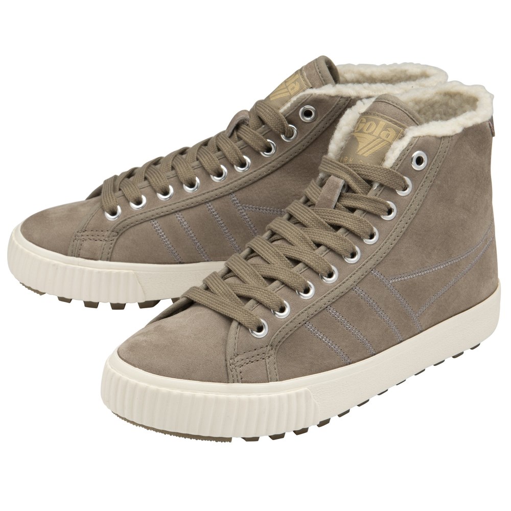 Gola Classics Women's Nordic High Plimsolls - Rhino