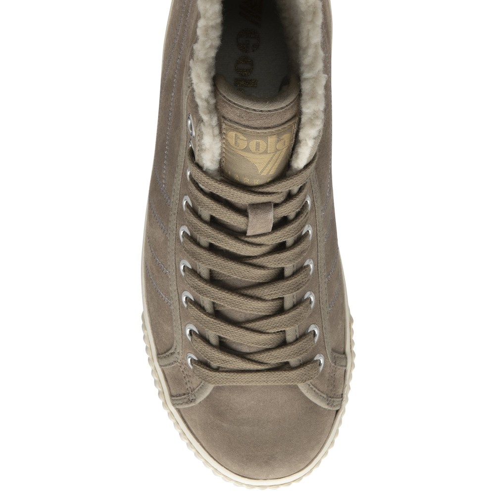Gola Classics Women's Nordic High Plimsolls - Rhino