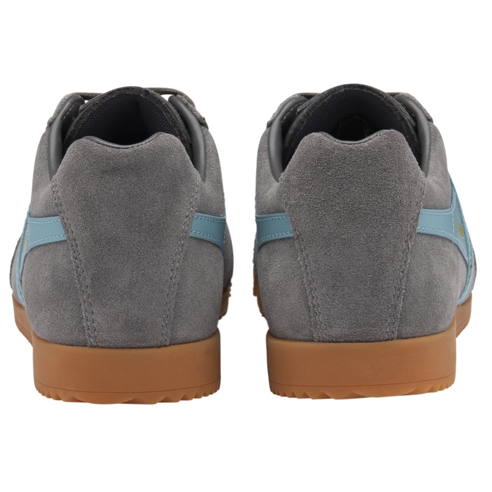Gola Classics Women's Harrier Suede Sneakers - Ash/Ocean