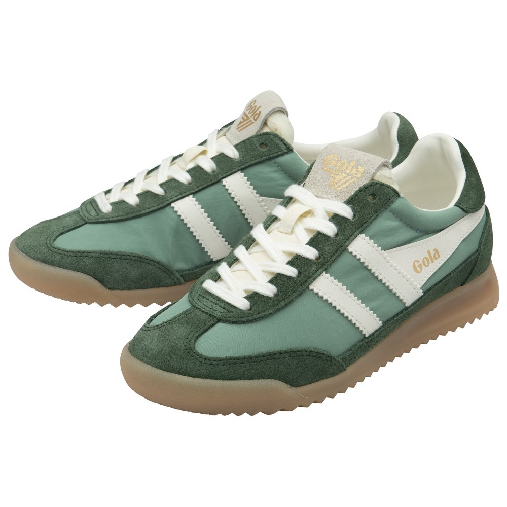 Gola Classics Women's Firefly Sneakers - Green Mist/Evergreen/Off White