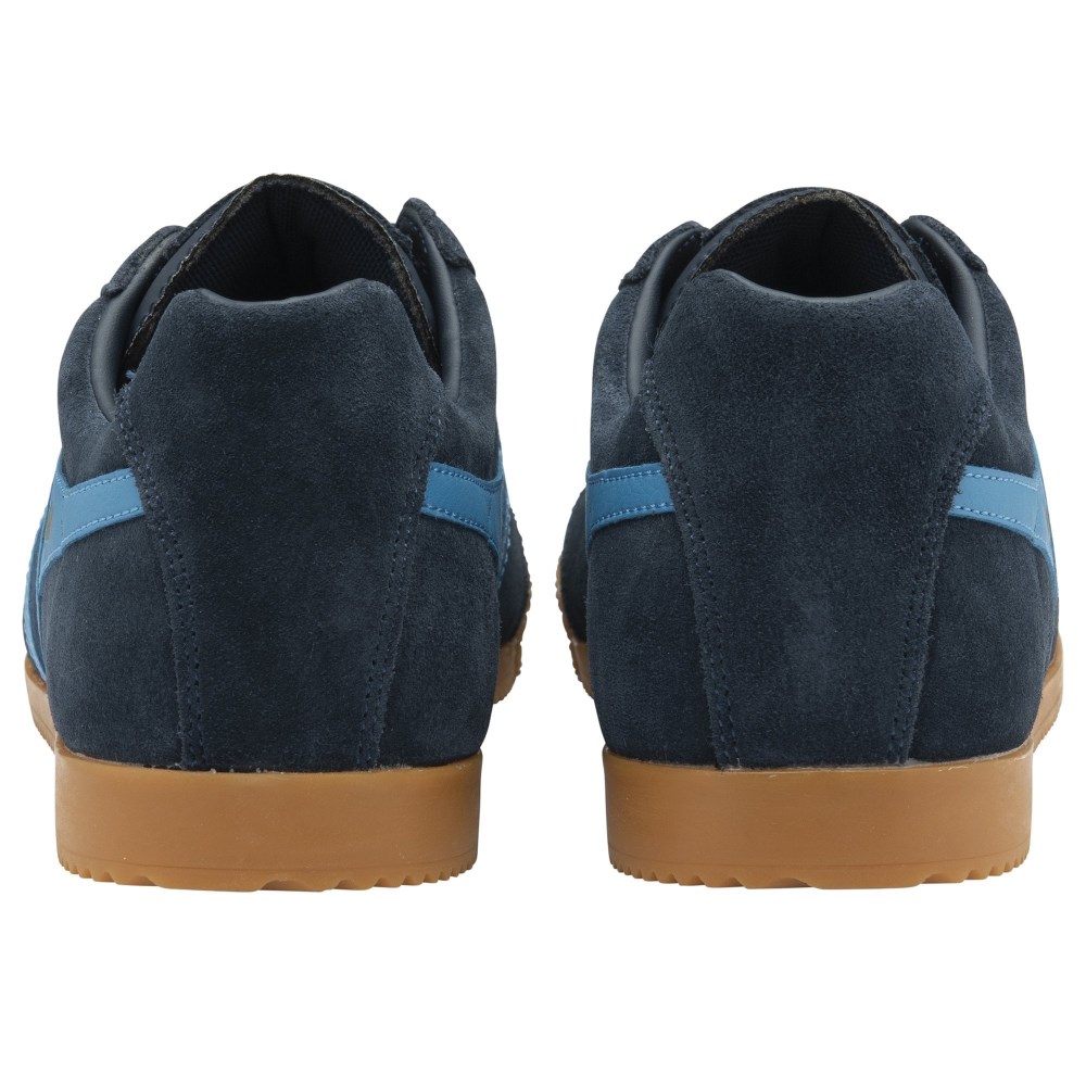 Gola Classics Men's Harrier Suede Sneakers - Navy/Santorini