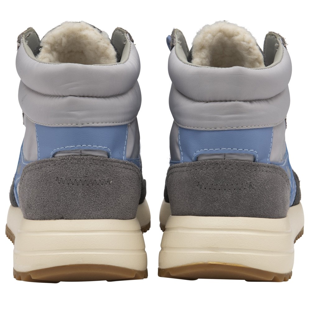 Gola Classics Women's Chicago High Sneakers - Light Grey/Vista Blue/Vista Blue